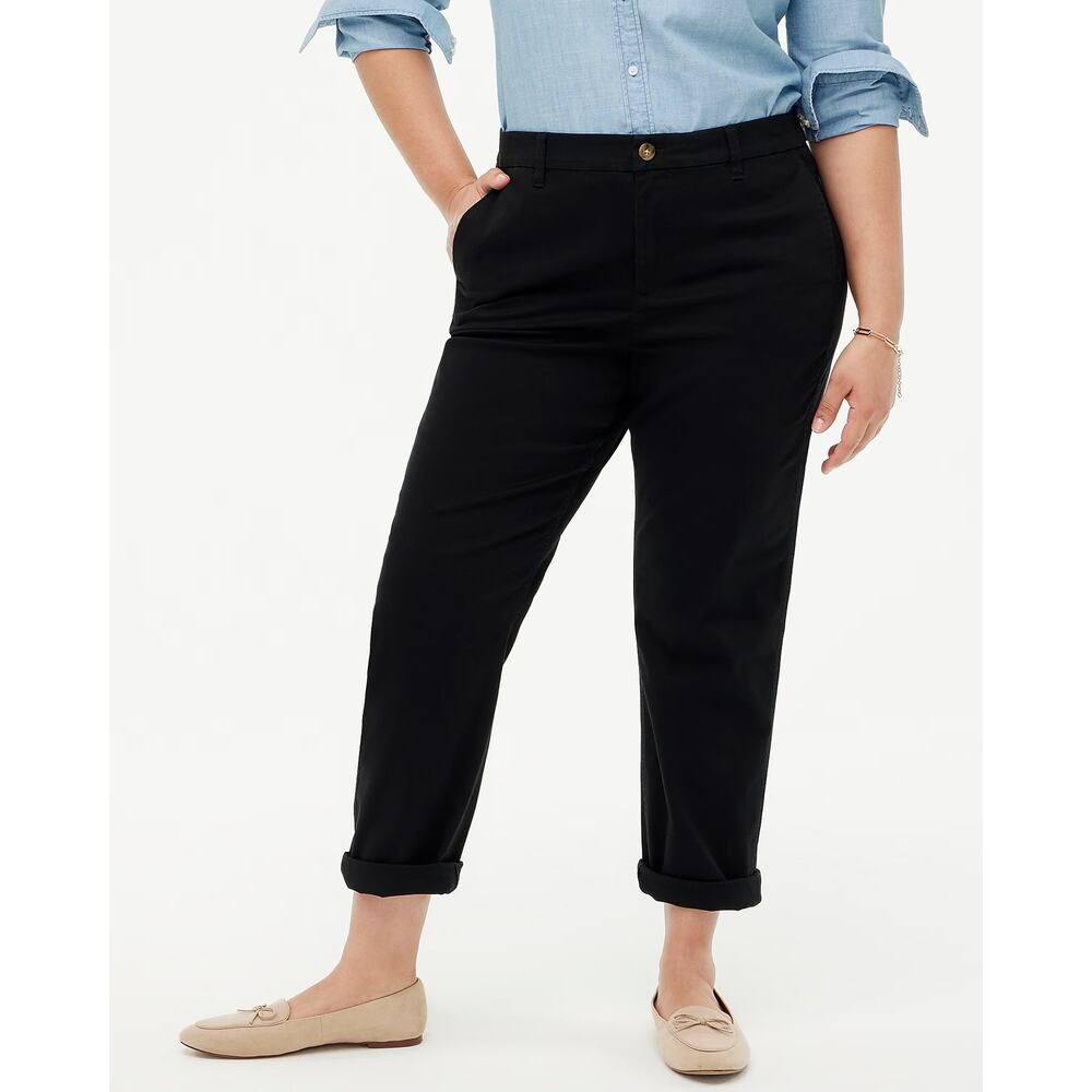 NWOT J. Crew High Rise Girlfriend Chino Size 2